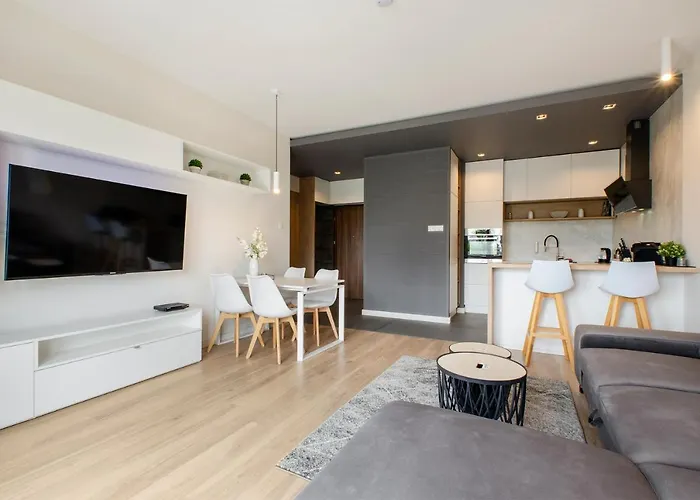 Sky Home- Ilumino Apartment -Centrum, Parking, Klimatyzacja, Dostep Na Kod